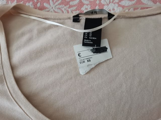 Vestido H&M talla xs nuevo a estrenar