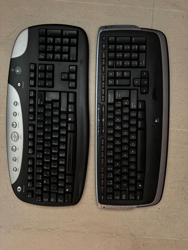 Dos Teclados Inalámbricos Logitech
