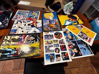 Lote: guias, posters, ps2, dragon ball gt