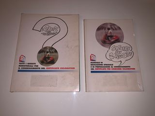 2Libri usati poco per PATENTINO DEL MOTORINO/SCOOT