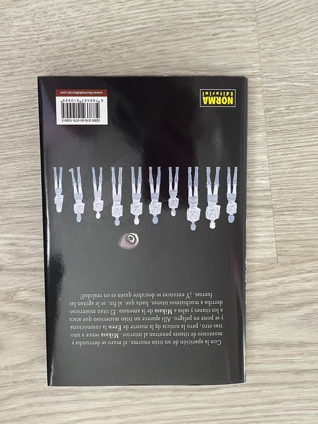 Manga ATAQUE A LOS TITANES