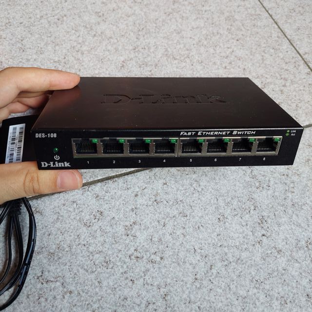 Switch Dlink DES-108 8 Porte Ethernet