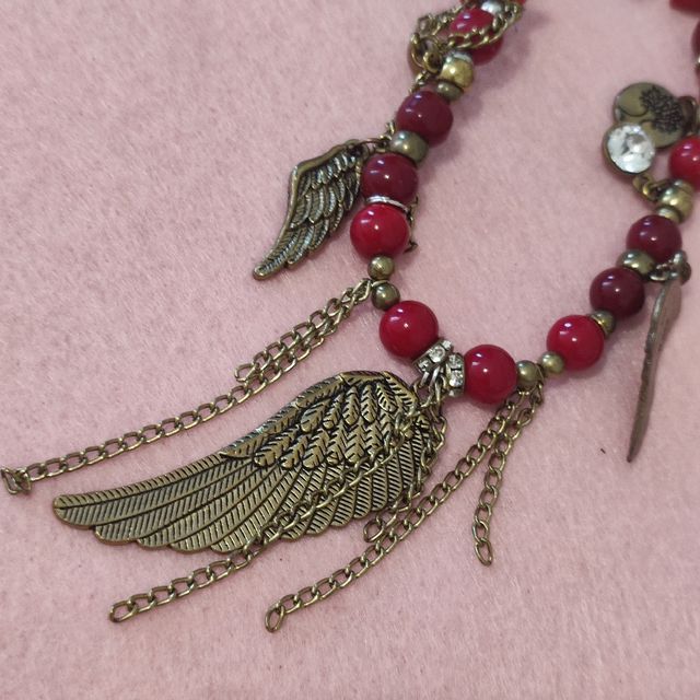 Collana vintage con argento