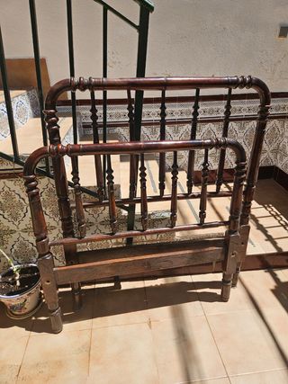 Cabecero cama antiguo