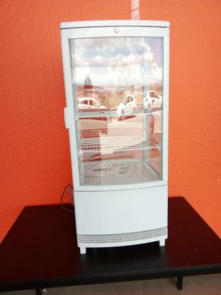🔲 Vitrina Expositora Vertical 2Pts Curva