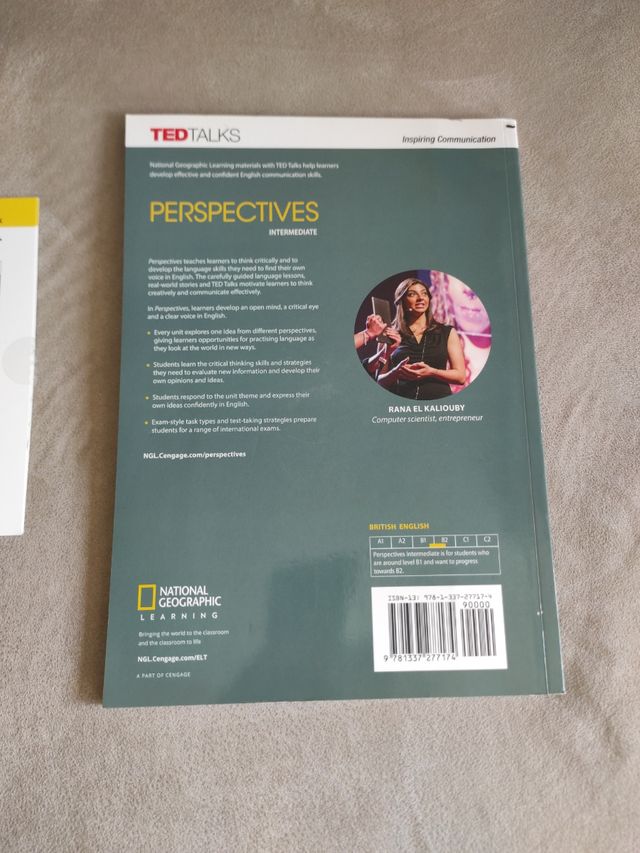 Libro TEDTALKS PERSPECTIVES INTERMEDIATE