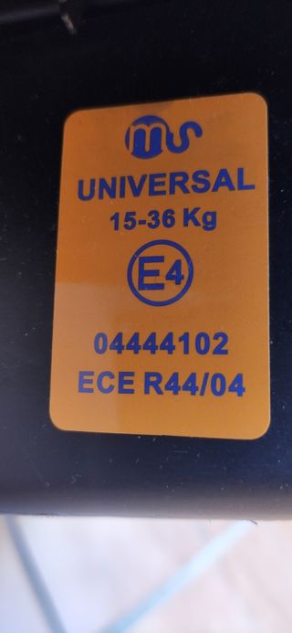 Silla de coche de 15 a 36 kg isofix