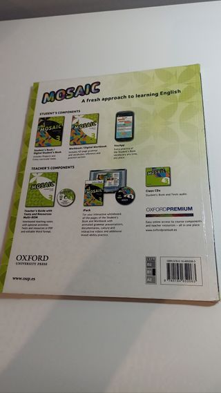 Libro Inglés 3° ESO "Mosaic" Ed. Oxford