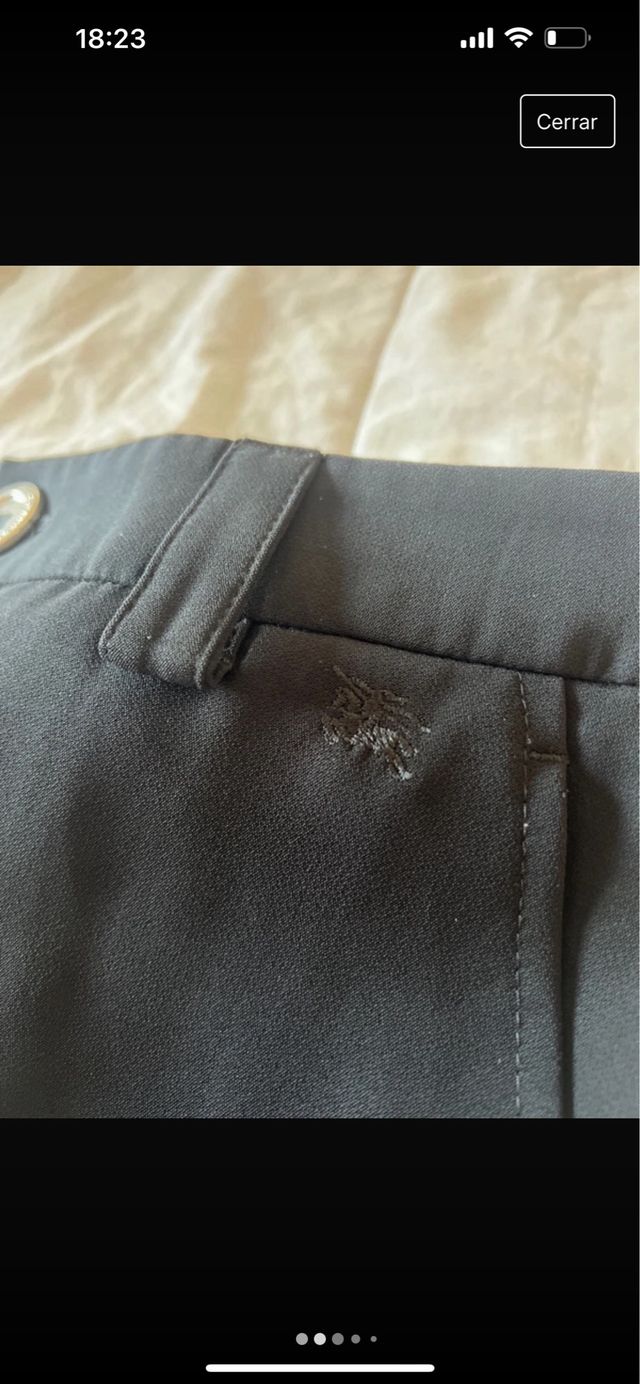 Pantalón traje burberry