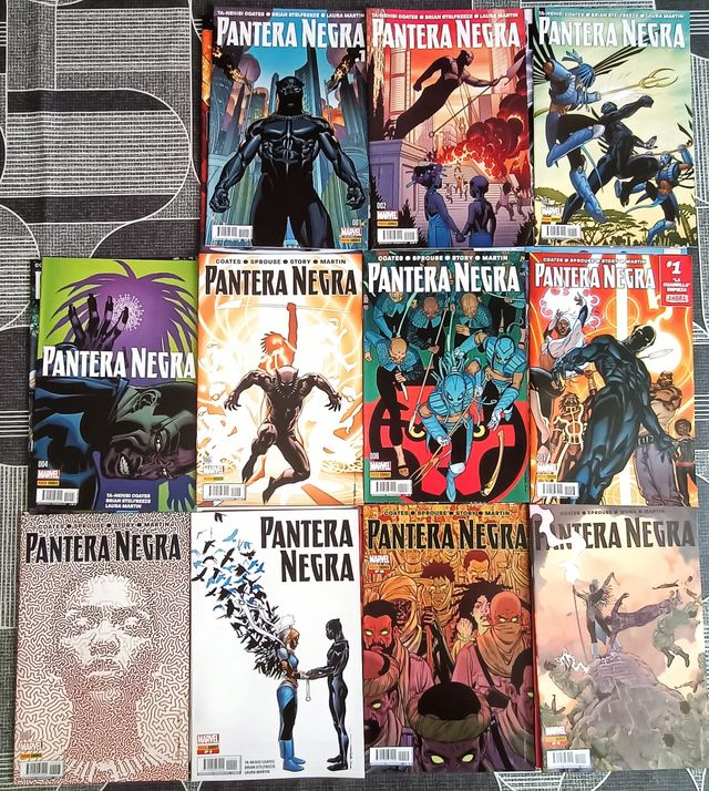 Pantera Negra Ta-nehisi Coates #1-#12 y #16-#26