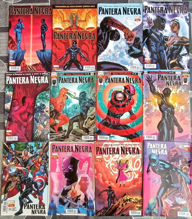 Pantera Negra Ta-nehisi Coates #1-#12 y #16-#26