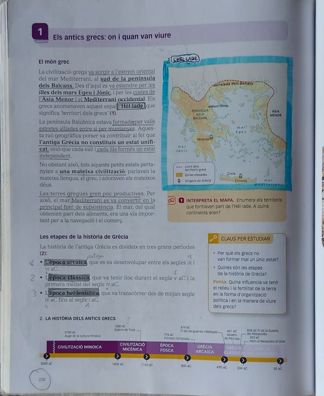 Geografia i Història 1 ESO Santillana