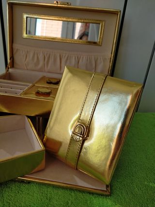 Joyero grande Tous dorado 