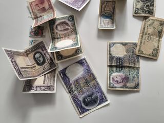 Billetes antiguos 