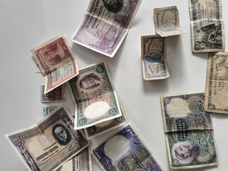 Billetes antiguos 