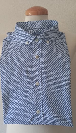 Camisa estampada de hombre 