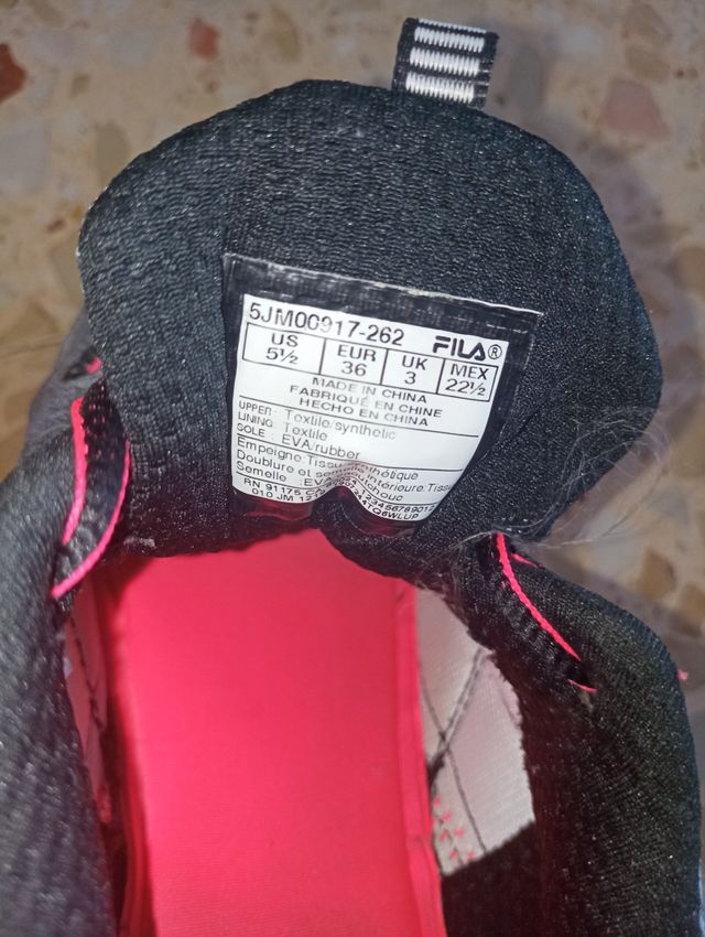 Zapatillas Fila de mujer