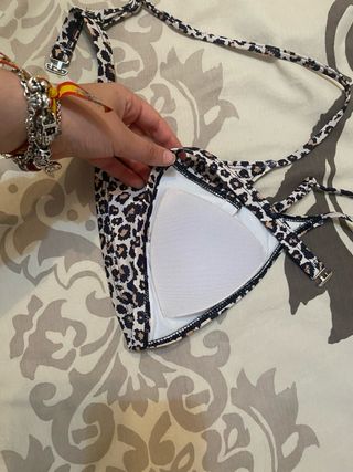 Bikini parte de arriba animal print