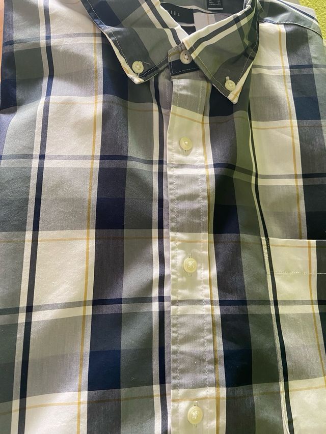 Camisa Hombre manga corta Cortefiel talla XL