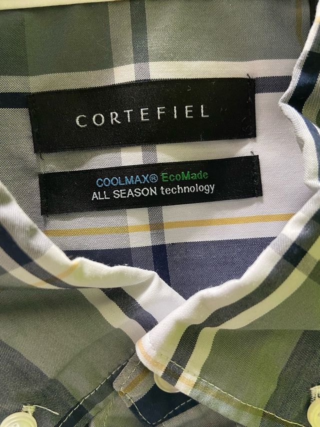 Camisa Hombre manga corta Cortefiel talla XL