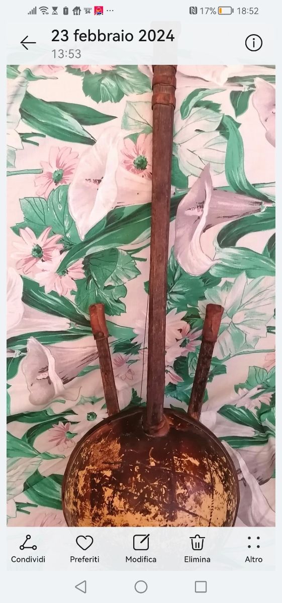 Strumento tradizionale africano Cora