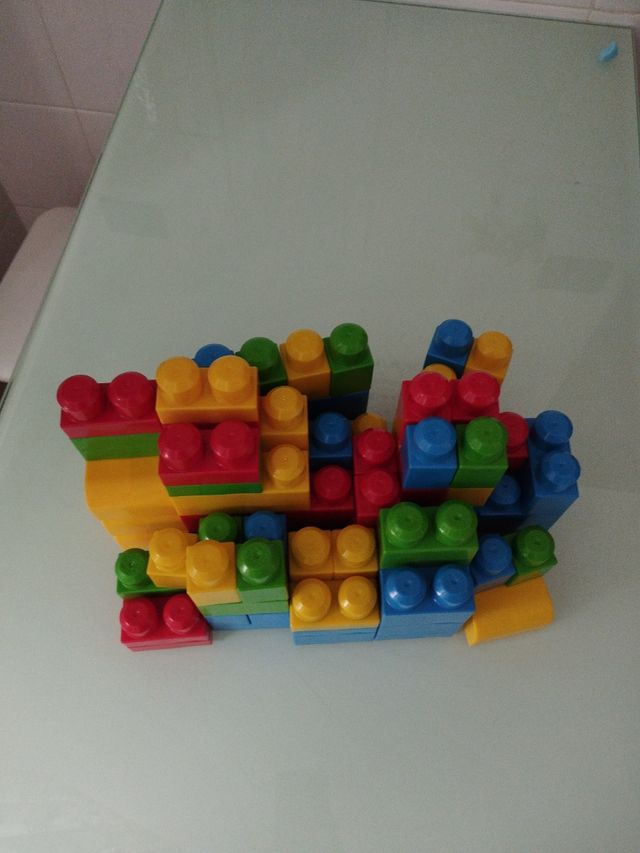 Juego piezas construcción