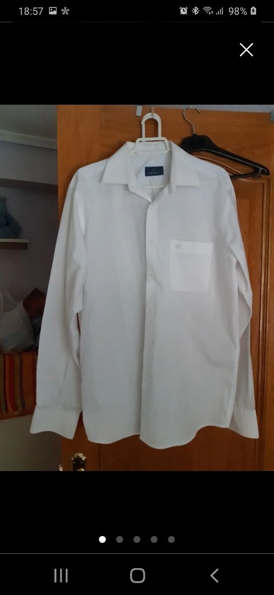Camisa hombre manga larga