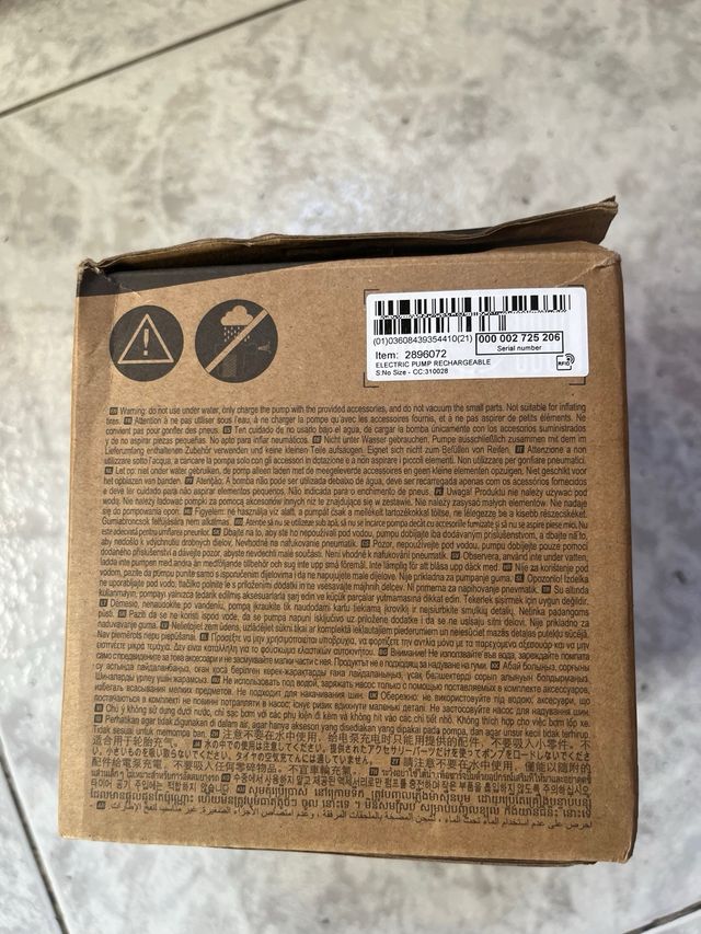 Inflador electrico 12V 220V