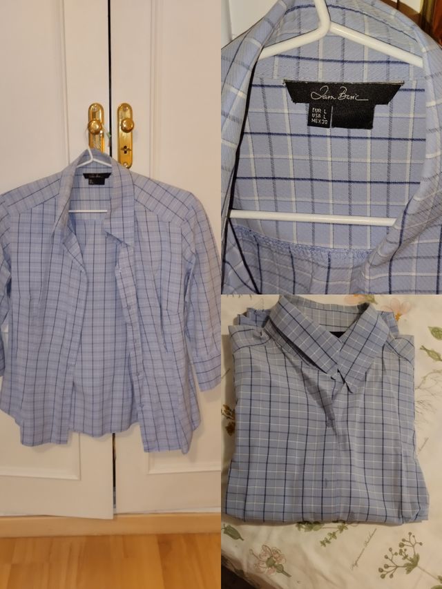 3 camicie con maniche a 3/4. Come nuovo