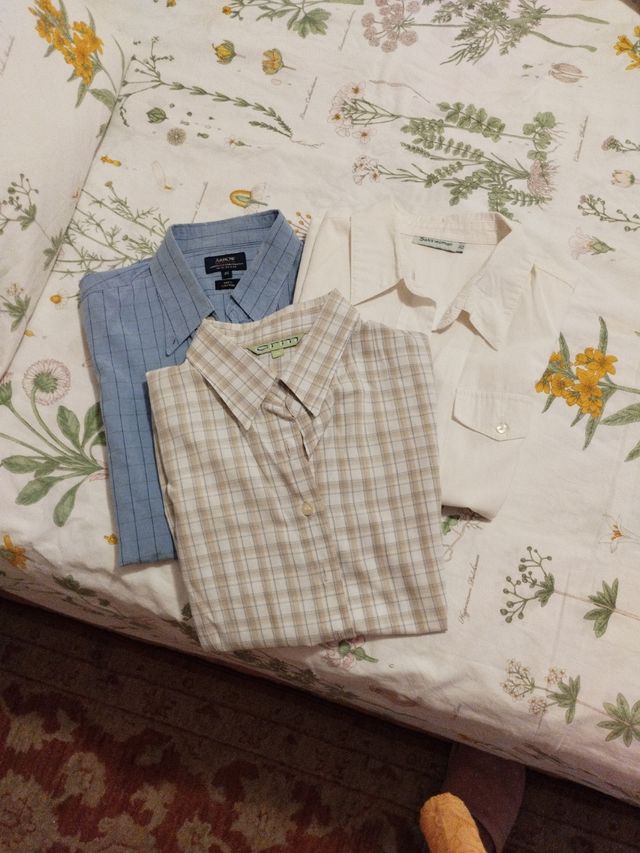 3 camicie a manica corta