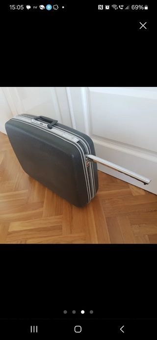 MALETA "VINTAGE" GRANDE, MARCA "SAMSONITE"