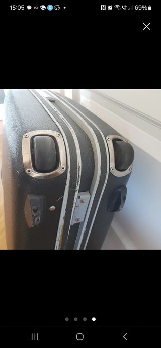 MALETA "VINTAGE" GRANDE, MARCA "SAMSONITE"
