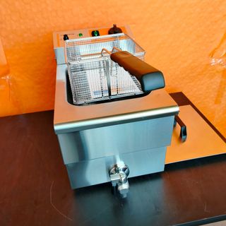 🔲 Freidora Eléctrica 8 Lts con Grifo Caterina