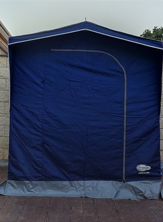 Cocina de camping como nueva