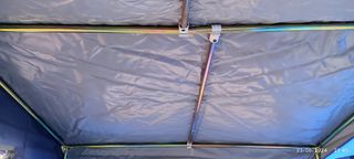 Cocina de camping como nueva