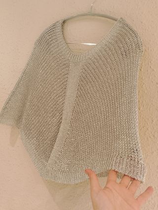 Chal /capa PUNTO PLATA VINTAGE T.U. NUE