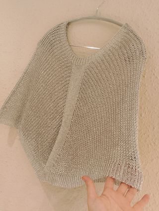 Chal /capa PUNTO PLATA VINTAGE T.U. NUE