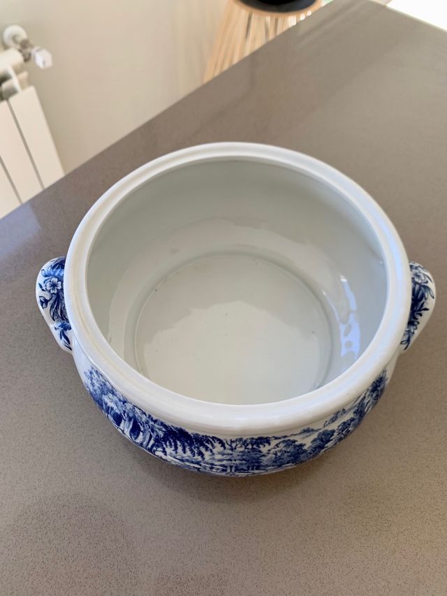 Cafetera / Tetera, Salsera y Sopera de ceramica