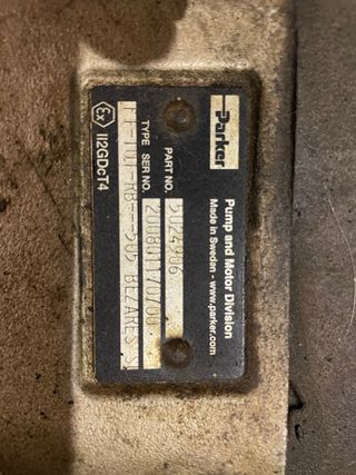 Equipo hidráulico camion