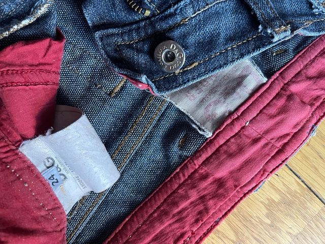 Vaqueros Dolce&Gabbana autenticos. tiro bajo T-24