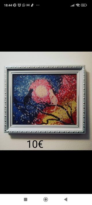Quadretto artigianale gatti