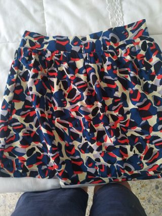 Falda estampada