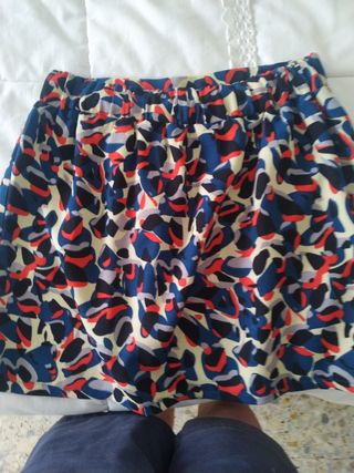 Falda estampada