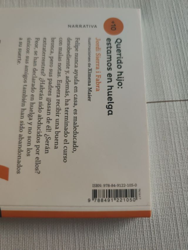 Querido hijo: estamos en huelga.