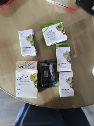 Cartuchos HP 950XL 951XL y Canon CC-CL546XL