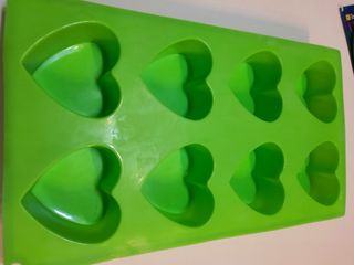 5 moldes de silicona de distintos tamaños