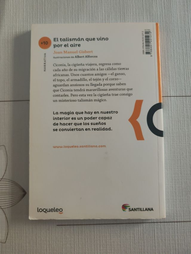 El talismán que vino por el aire.