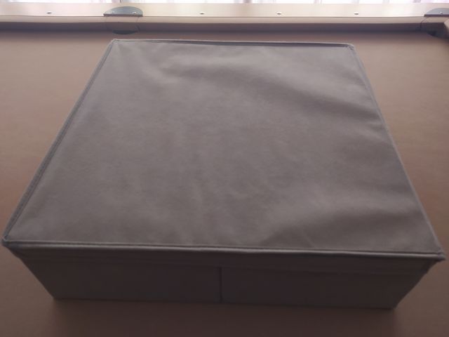 Caja de tela plegable