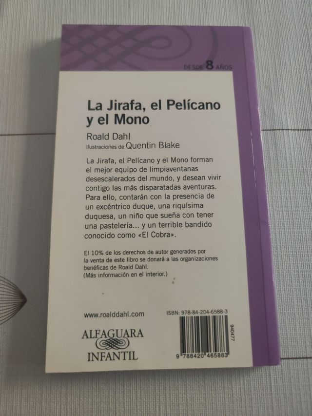 La jirafa, el Pelícano y el Mono