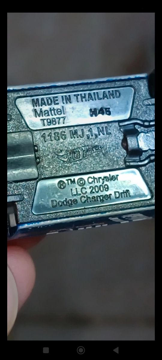 DODGE CHARGER DRIFT 1/64 HOTWHEELS